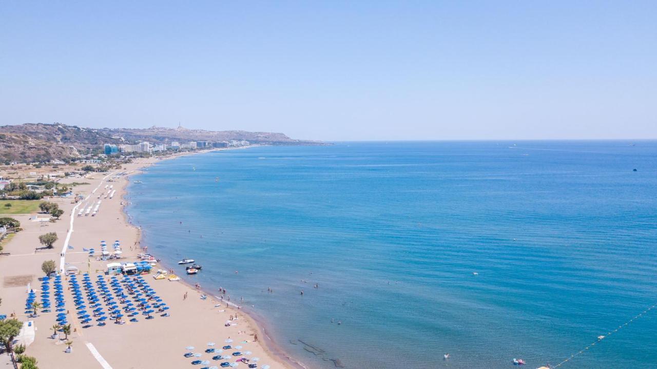 Atma Beach Rooms & Suites Faliraki Exterior foto